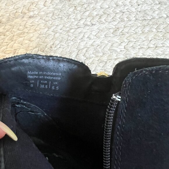 Aldo Suede Fringe Booties - Picture 5 of 6